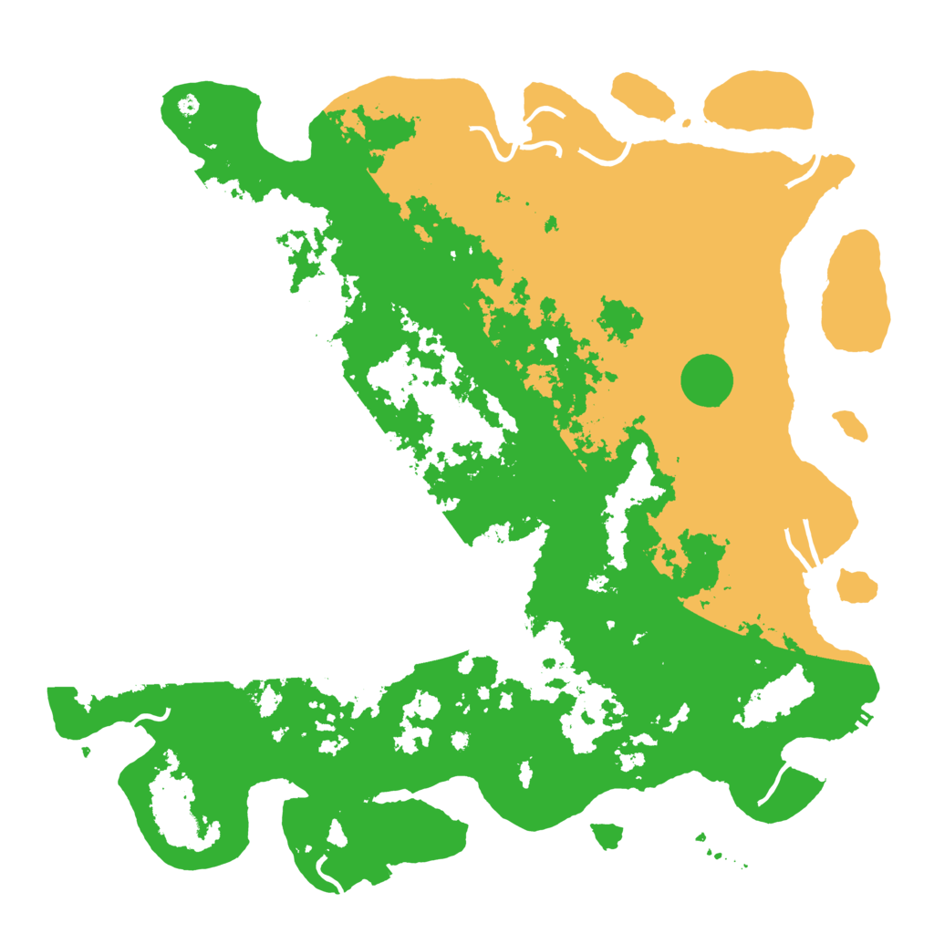 Biome Rust Map: Procedural Map, Size: 4700, Seed: 250189