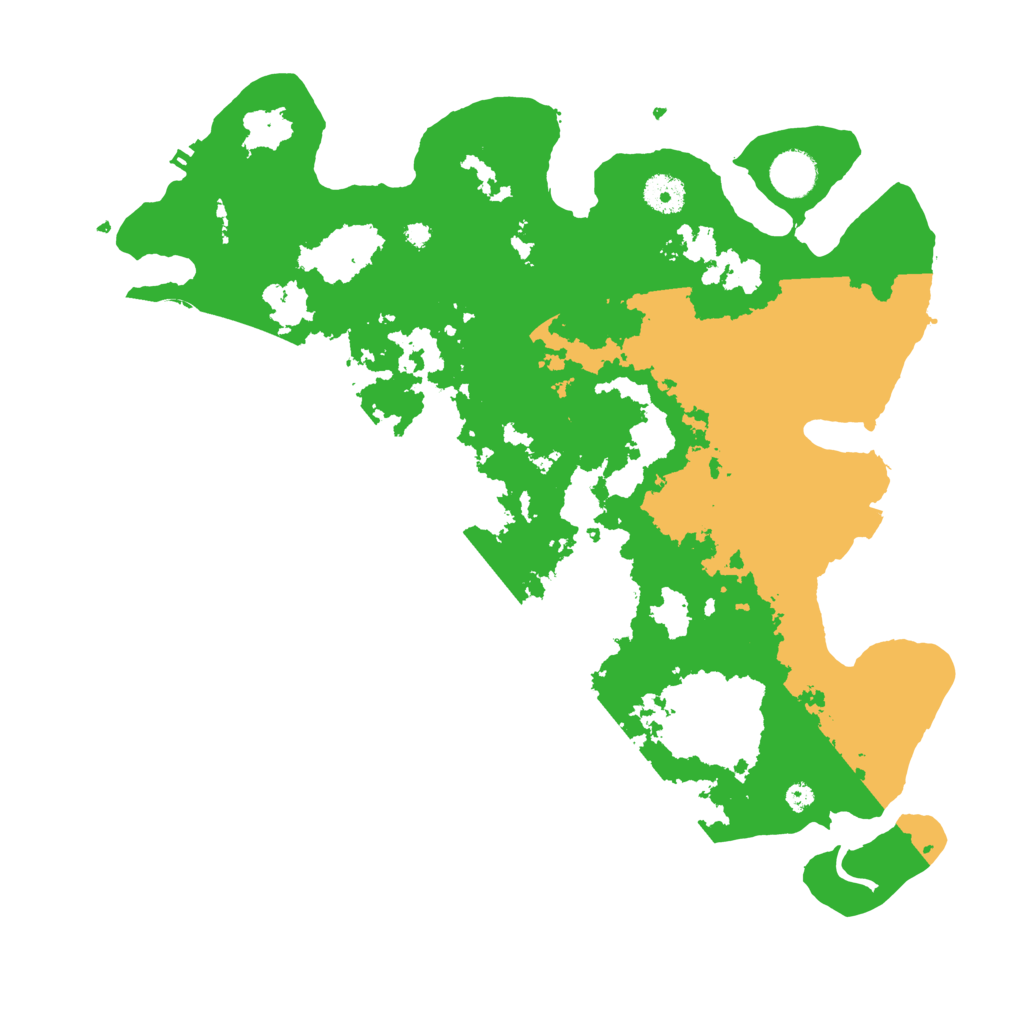 Biome Rust Map: Procedural Map, Size: 3850, Seed: 71185455