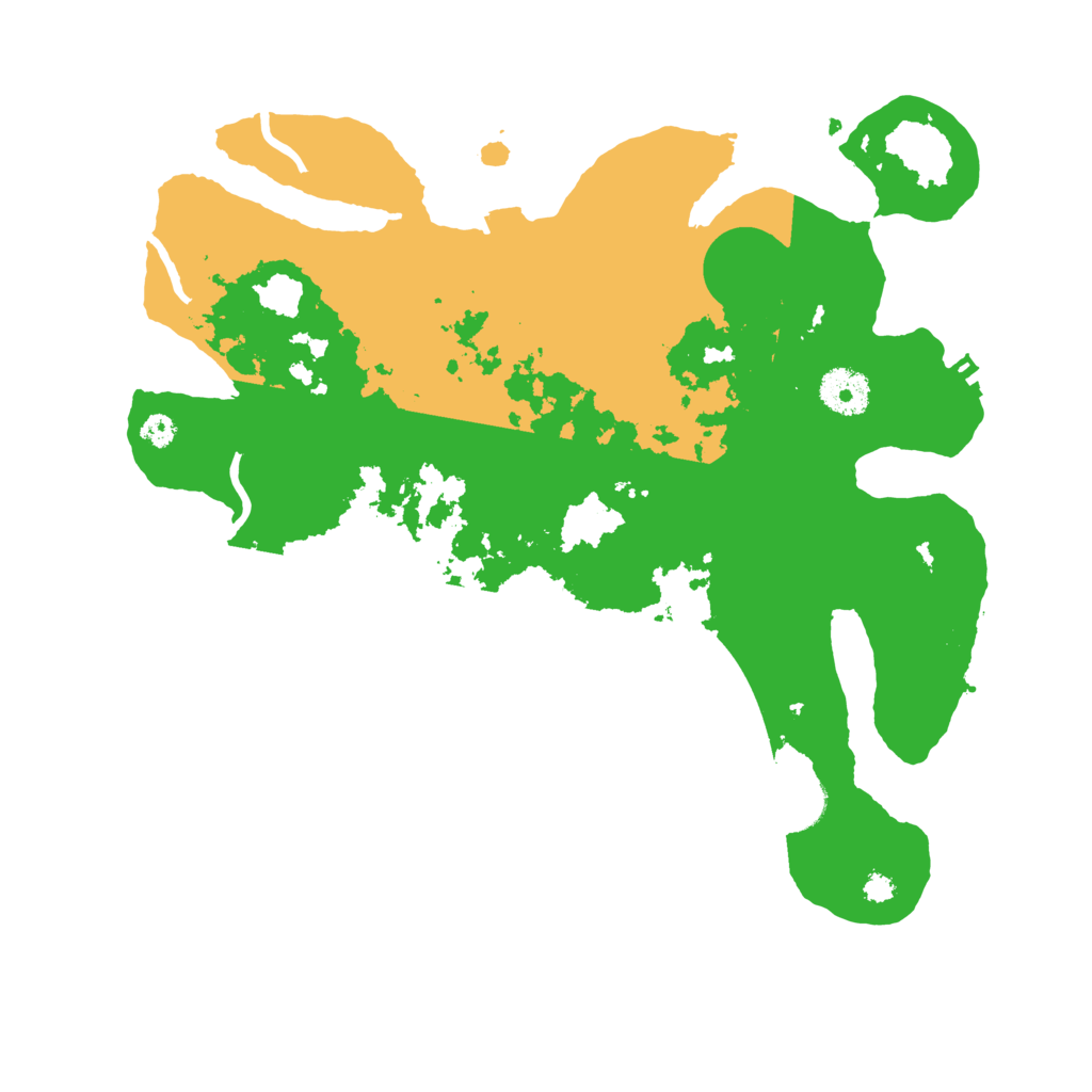 Biome Rust Map: Procedural Map, Size: 3400, Seed: 96732188