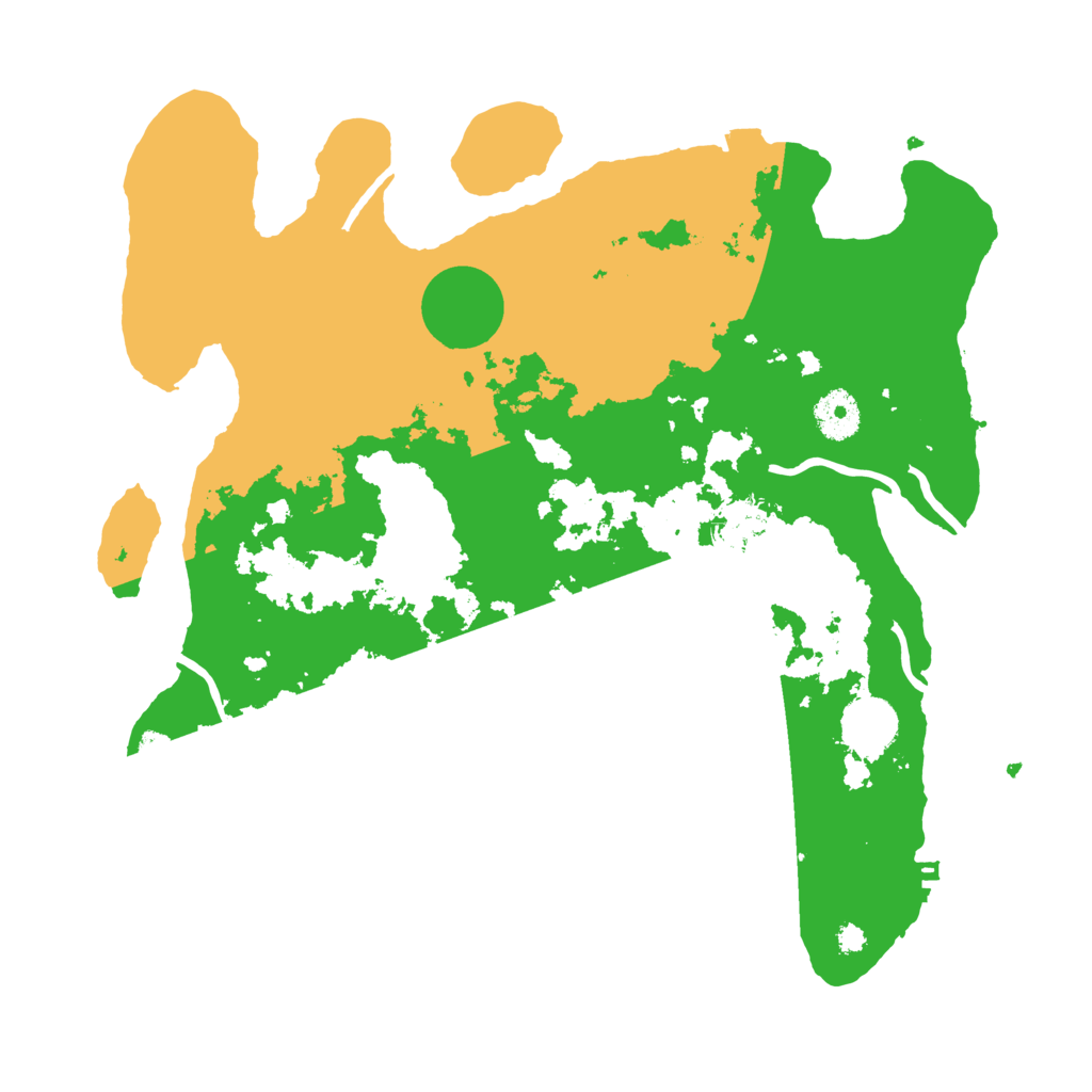 Biome Rust Map: Procedural Map, Size: 3500, Seed: 1682635112