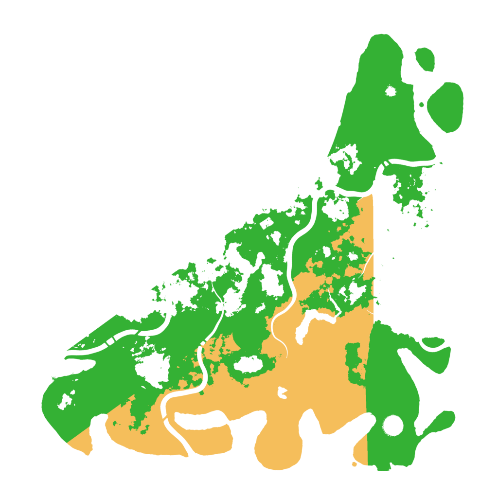 Biome Rust Map: Procedural Map, Size: 4250, Seed: 47789707