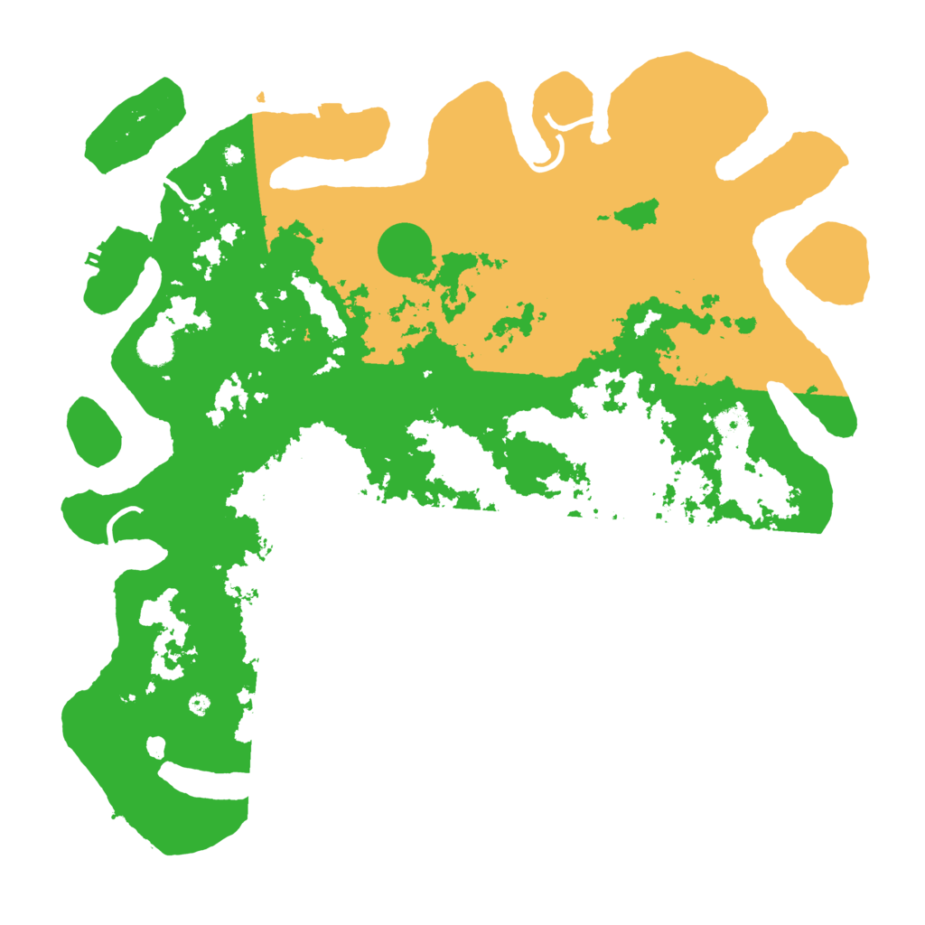 Biome Rust Map: Procedural Map, Size: 4500, Seed: 1974351127