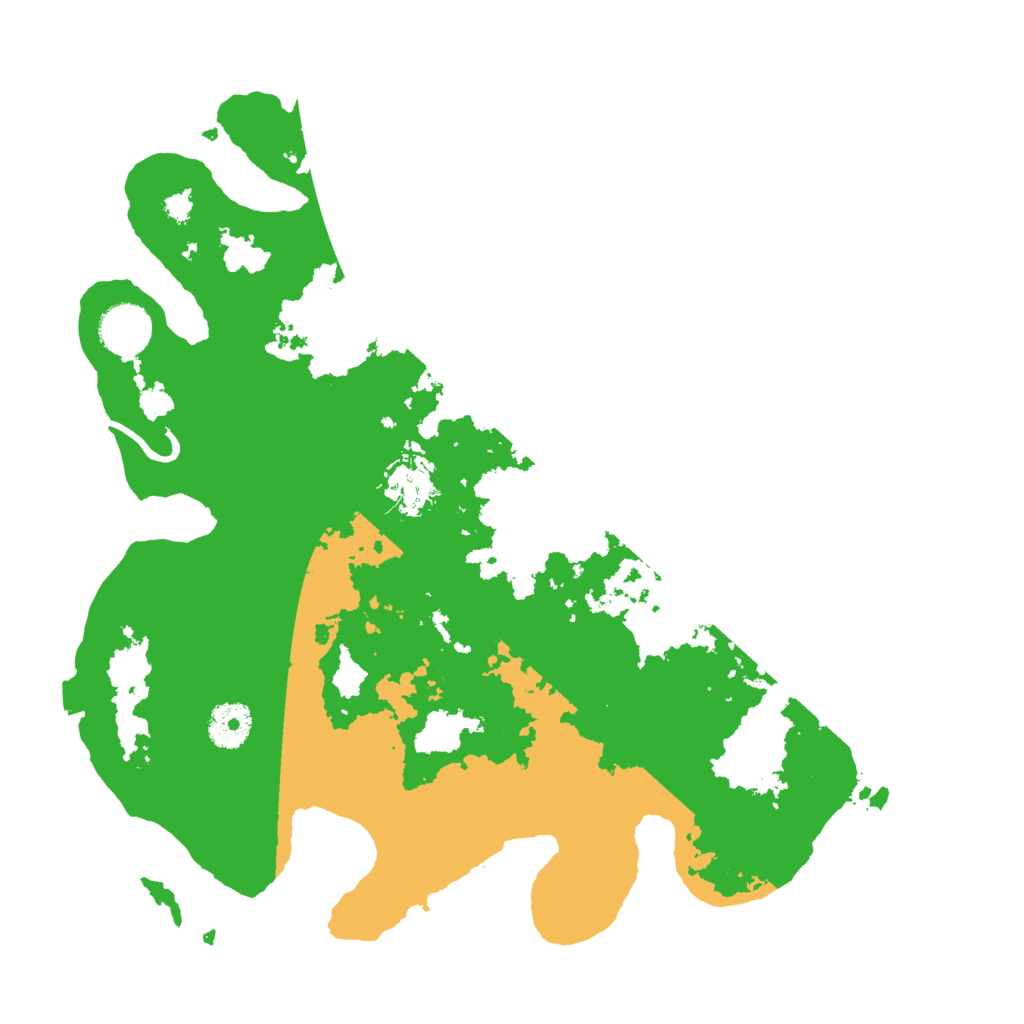 Biome Rust Map: Procedural Map, Size: 3450, Seed: 54513870