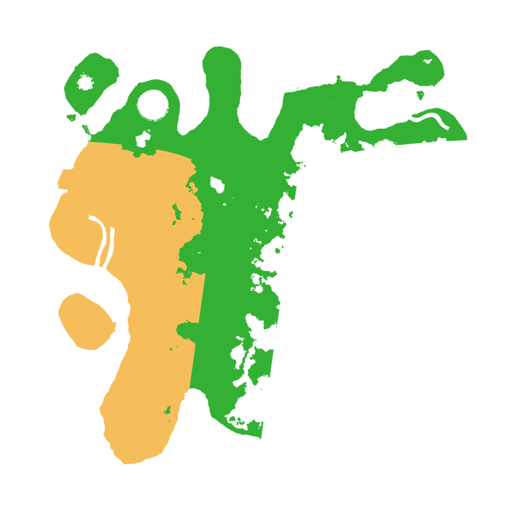 Biome Rust Map: Procedural Map, Size: 3000, Seed: 32723