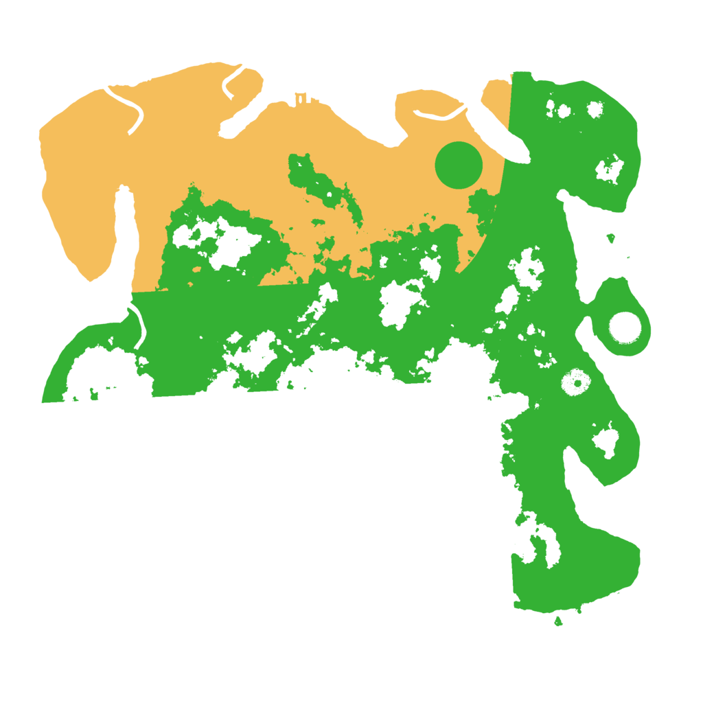 Biome Rust Map: Procedural Map, Size: 3900, Seed: 93083563