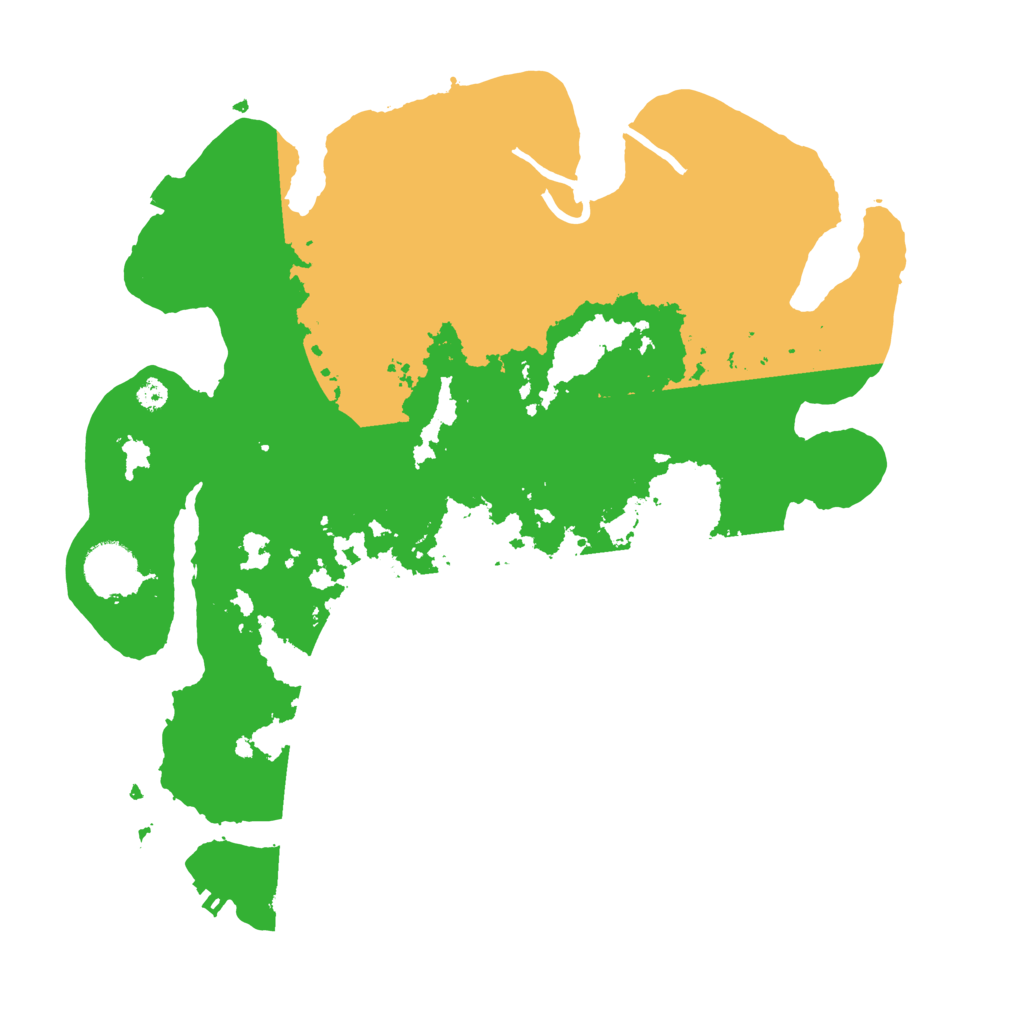 Biome Rust Map: Procedural Map, Size: 3500, Seed: 1191564457