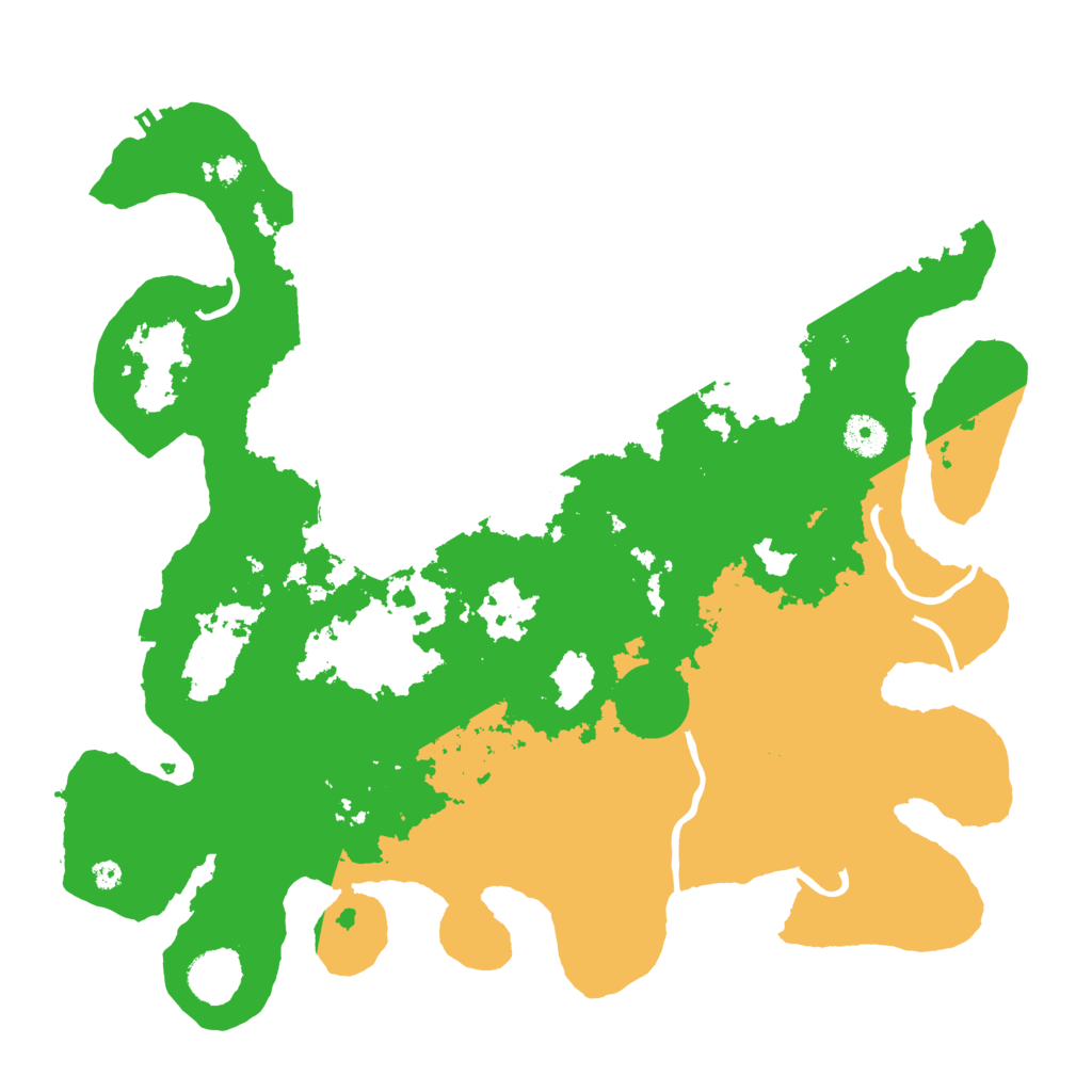Biome Rust Map: Procedural Map, Size: 3900, Seed: 28104632