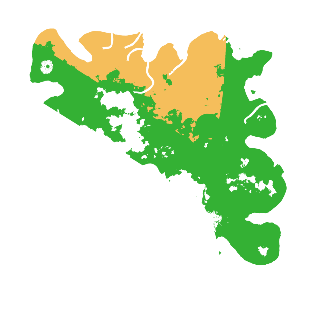 Biome Rust Map: Procedural Map, Size: 3500, Seed: 908127393