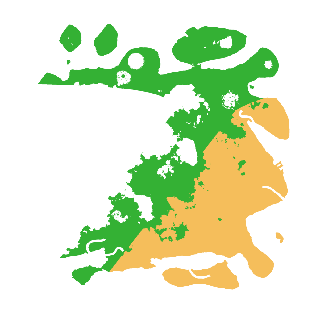 Biome Rust Map: Procedural Map, Size: 3450, Seed: 47162132
