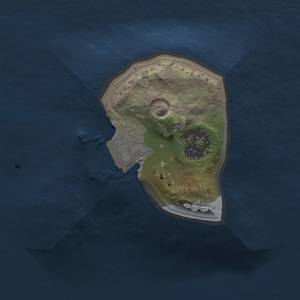 Thumbnail Rust Map: Procedural Map, Size: 1000, Seed: 1636949430, 3 Monuments