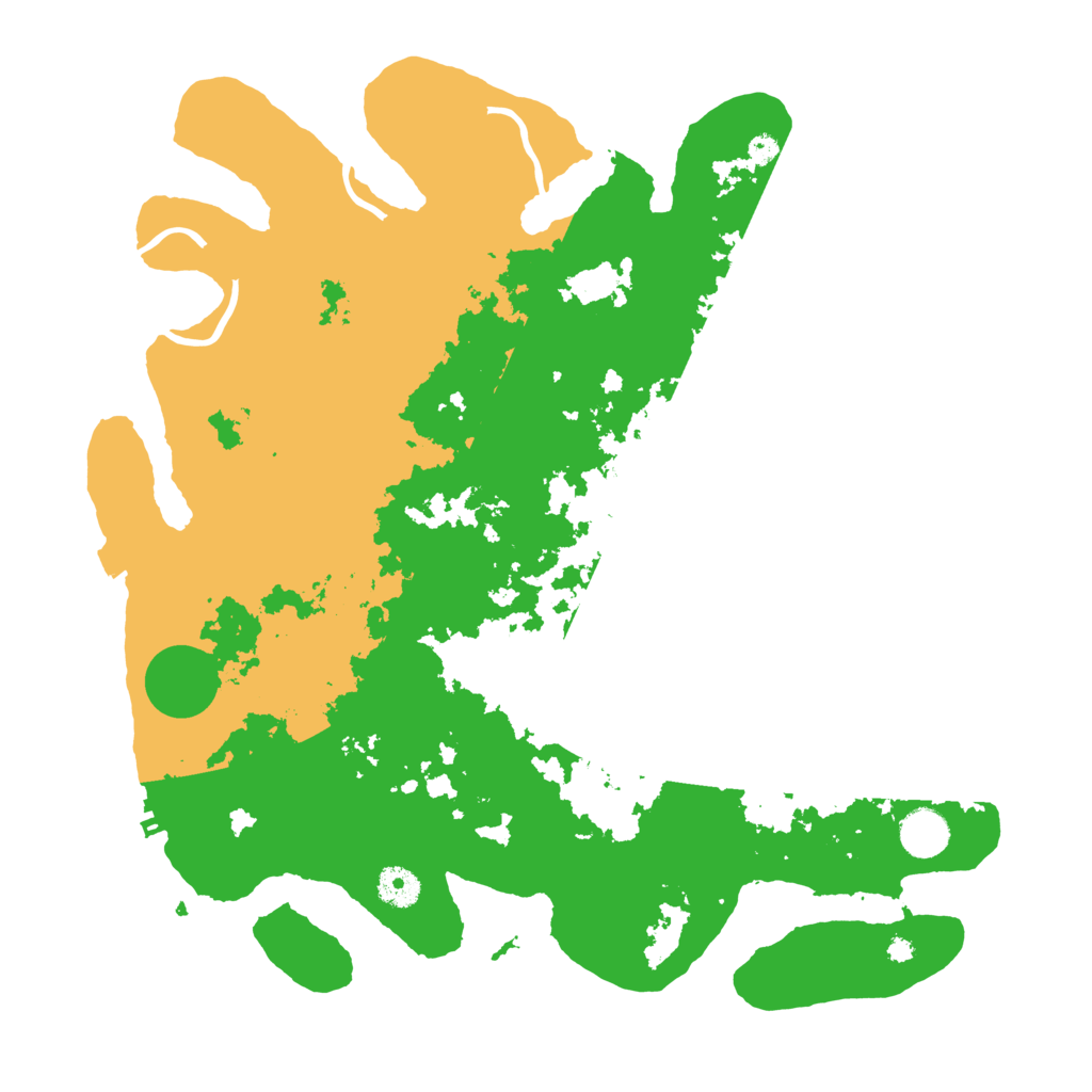Biome Rust Map: Procedural Map, Size: 3950, Seed: 50117907
