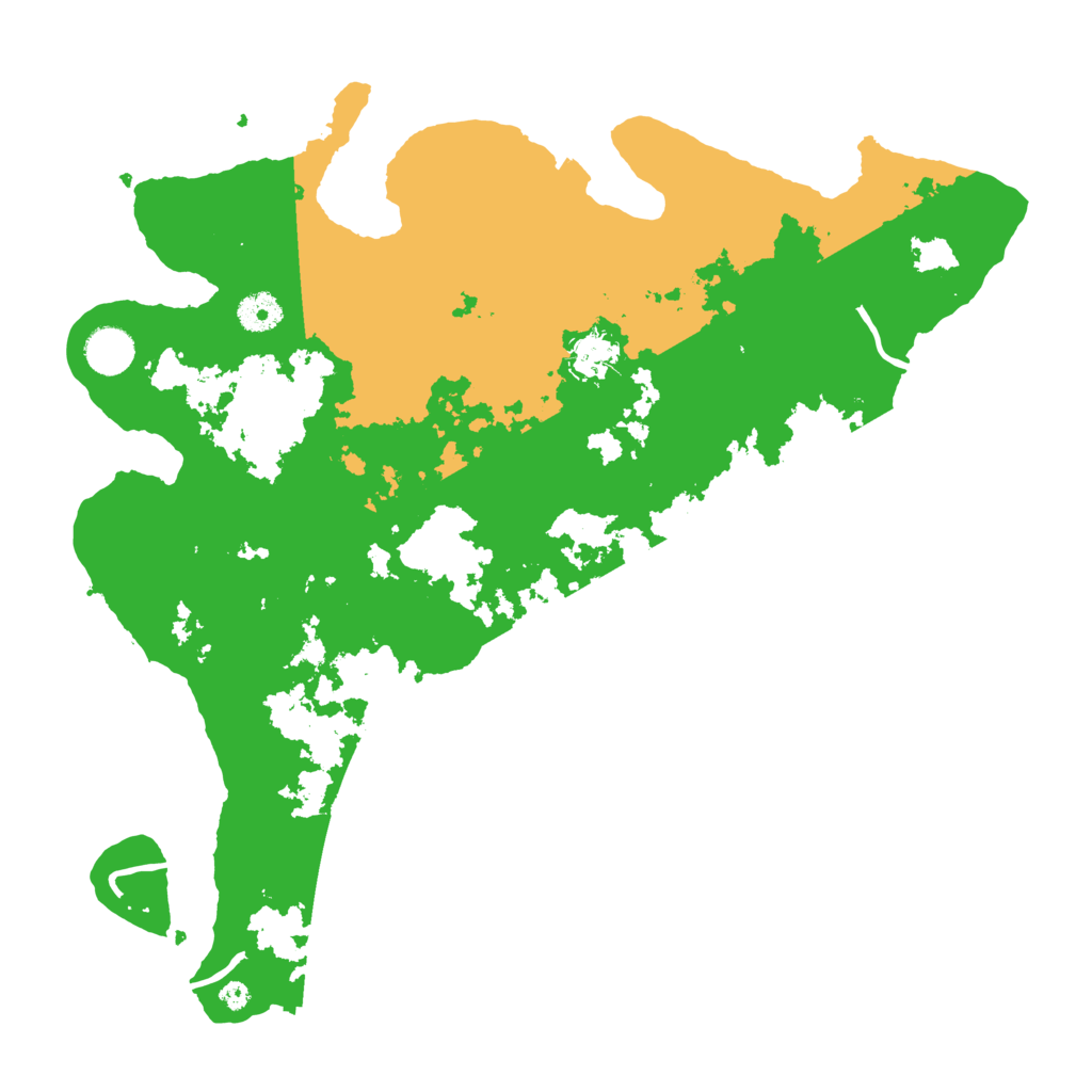 Biome Rust Map: Procedural Map, Size: 3950, Seed: 69286044