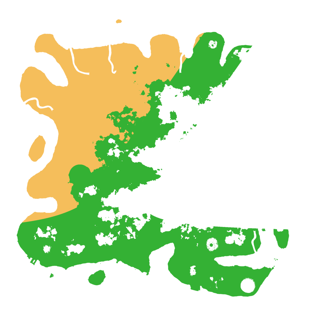 Biome Rust Map: Procedural Map, Size: 3800, Seed: 50740385