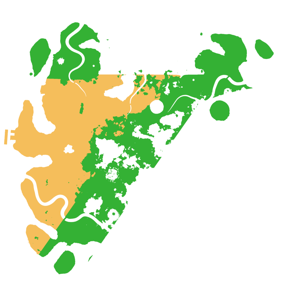 Biome Rust Map: Procedural Map, Size: 4050, Seed: 1164042109