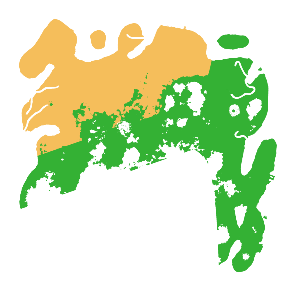 Biome Rust Map: Procedural Map, Size: 4000, Seed: 1821129598