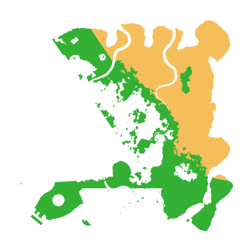 Biome Rust Map: Procedural Map, Size: 3750, Seed: 7826778
