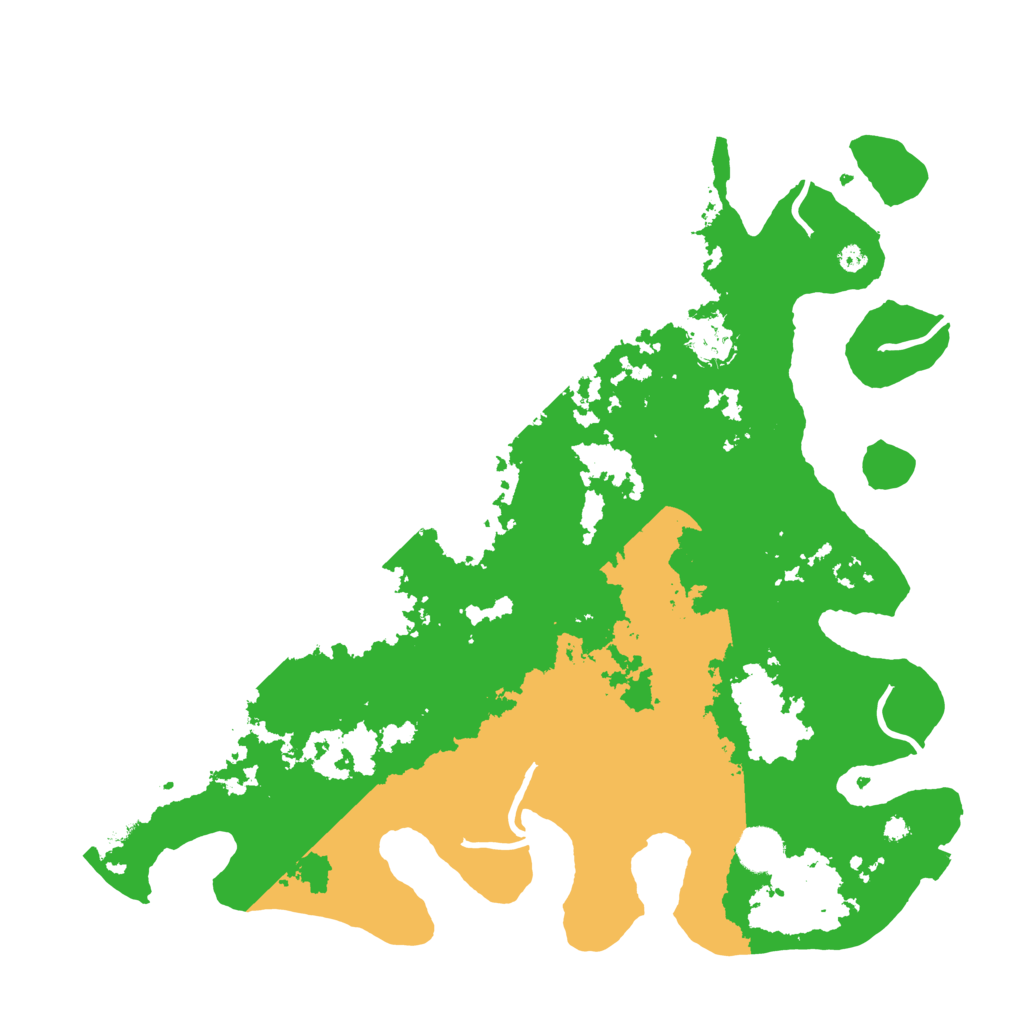 Biome Rust Map: Procedural Map, Size: 3900, Seed: 66007556