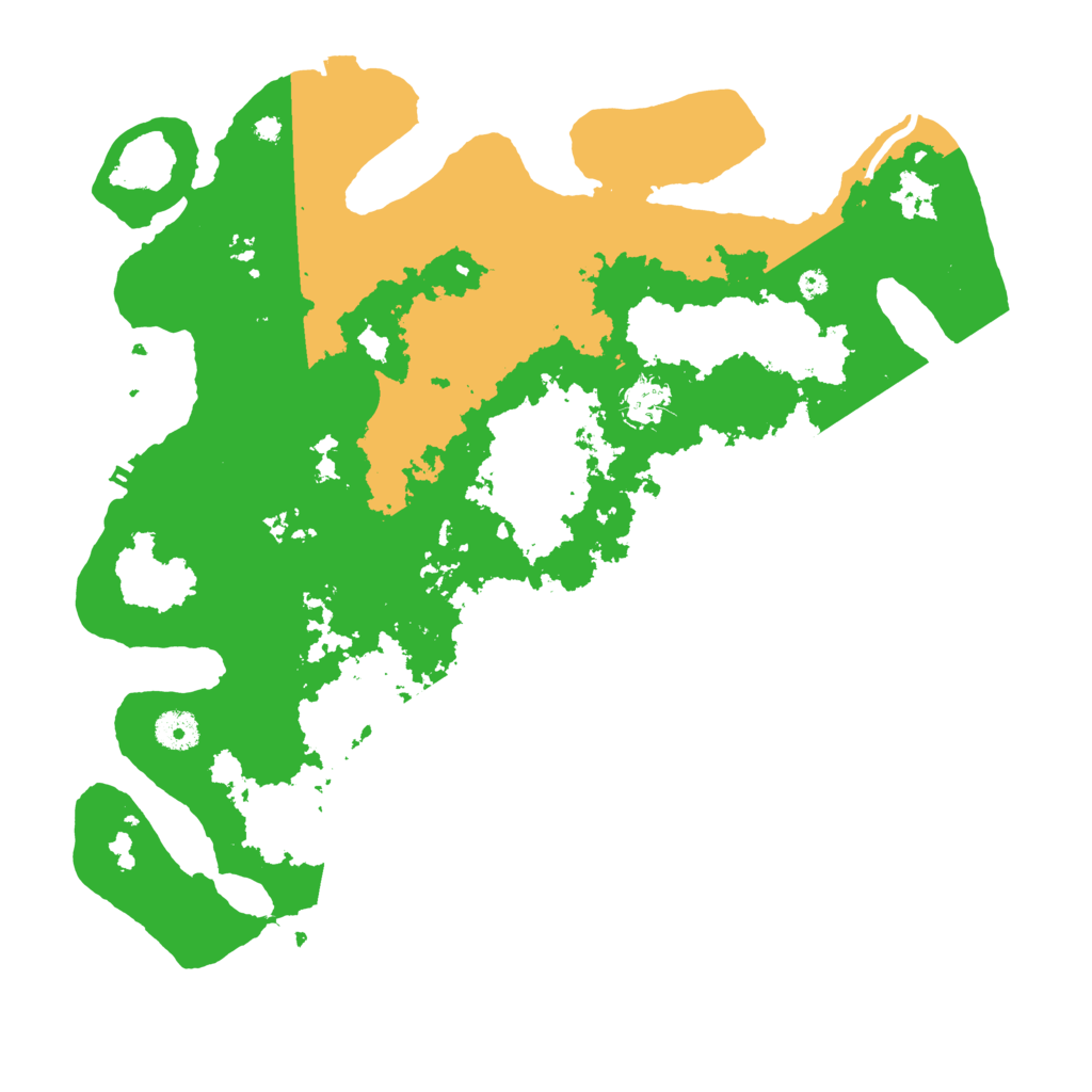 Biome Rust Map: Procedural Map, Size: 3900, Seed: 56915858