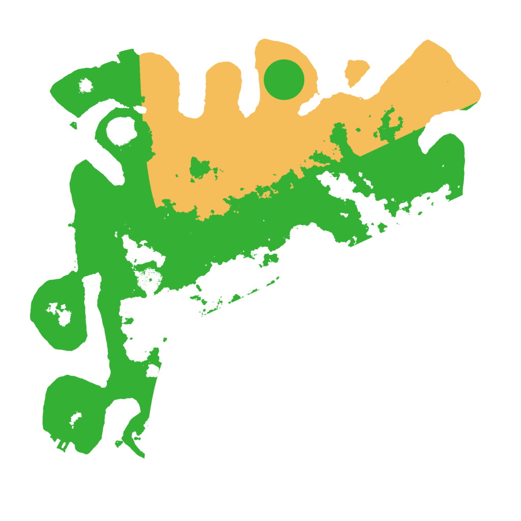 Biome Rust Map: Procedural Map, Size: 3400, Seed: 9519358