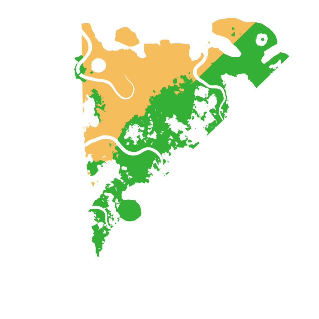 Biome Rust Map: Procedural Map, Size: 3900, Seed: 30136405
