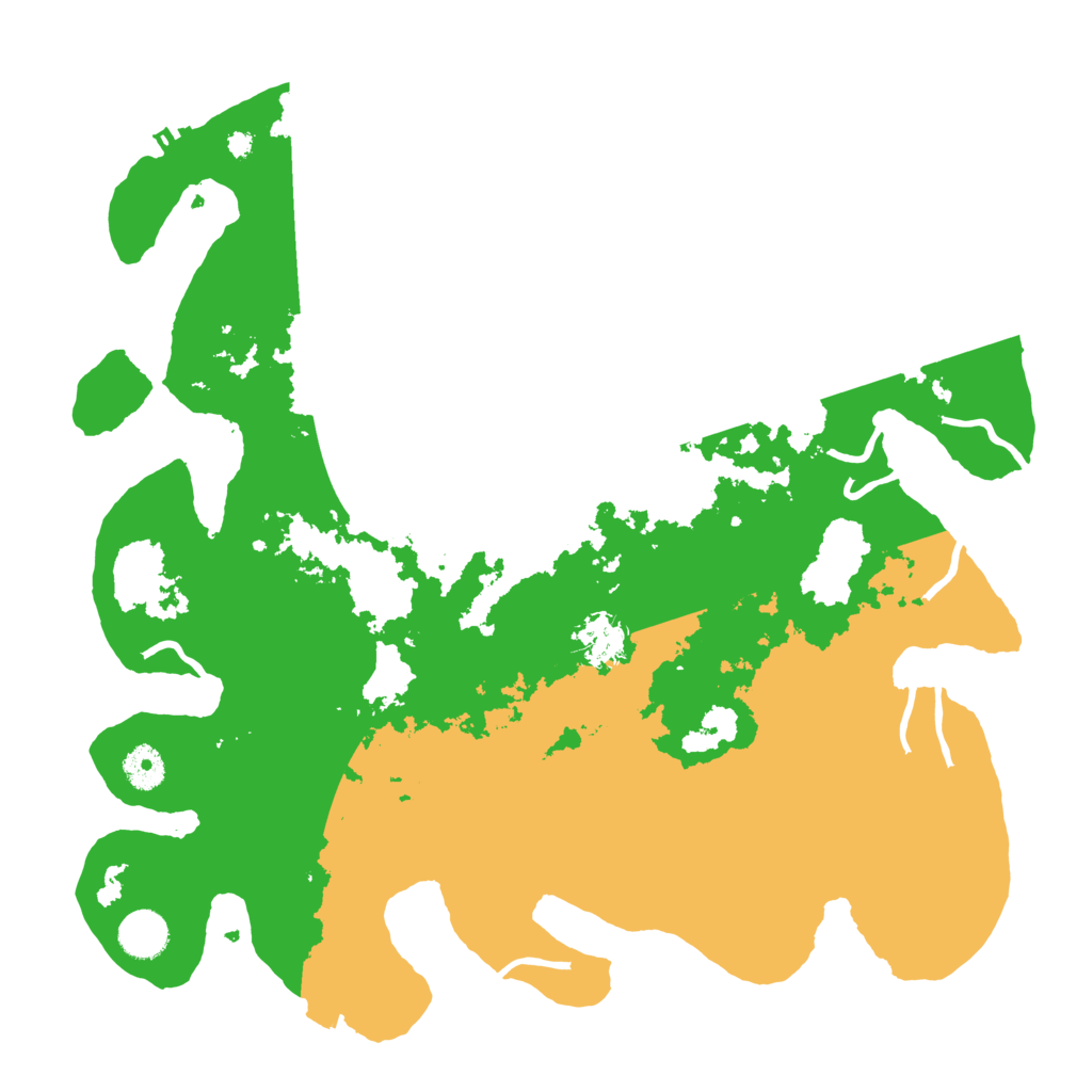 Biome Rust Map: Procedural Map, Size: 3900, Seed: 37248521