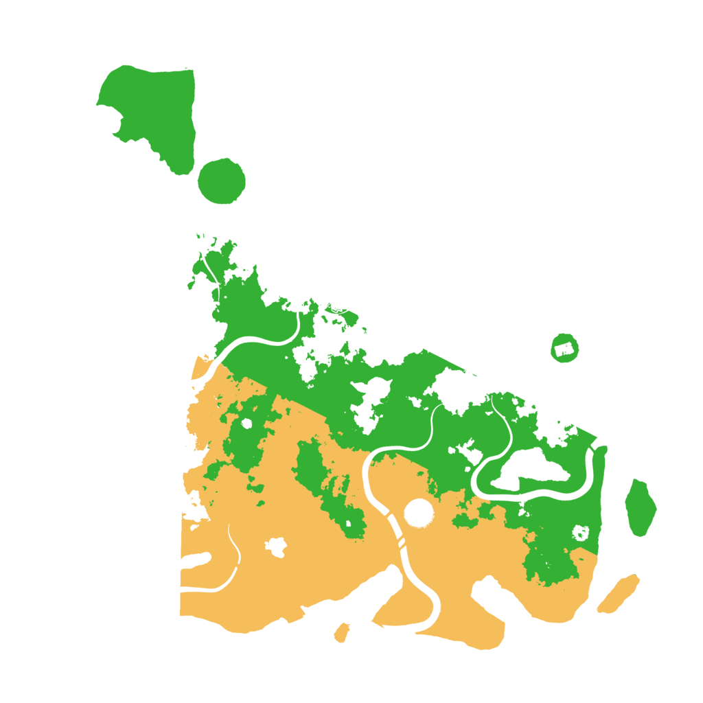 Biome Rust Map: Procedural Map, Size: 4250, Seed: 2146958841