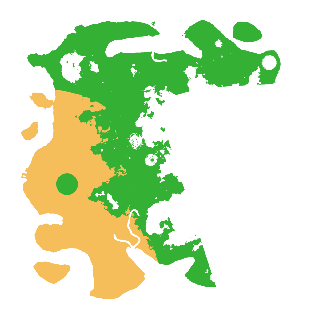 Biome Rust Map: Procedural Map, Size: 3850, Seed: 49475286