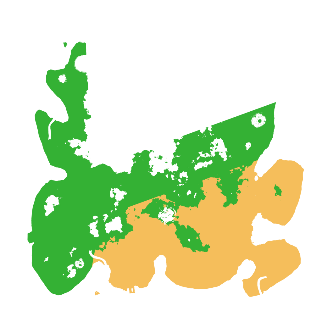 Biome Rust Map: Procedural Map, Size: 3550, Seed: 16645082