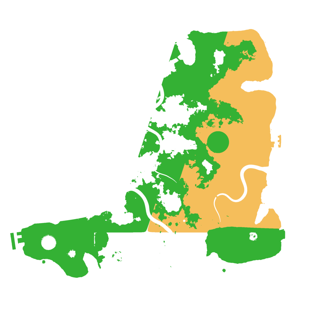 Biome Rust Map: Procedural Map, Size: 3750, Seed: 293793319