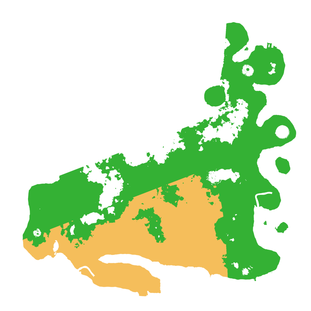 Biome Rust Map: Procedural Map, Size: 4100, Seed: 63474202