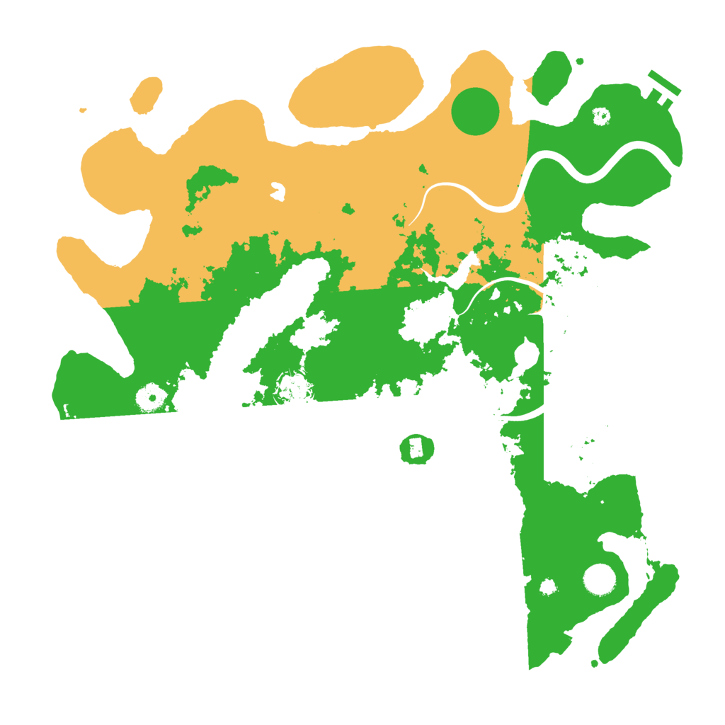 Biome Rust Map: Procedural Map, Size: 4000, Seed: 61719715