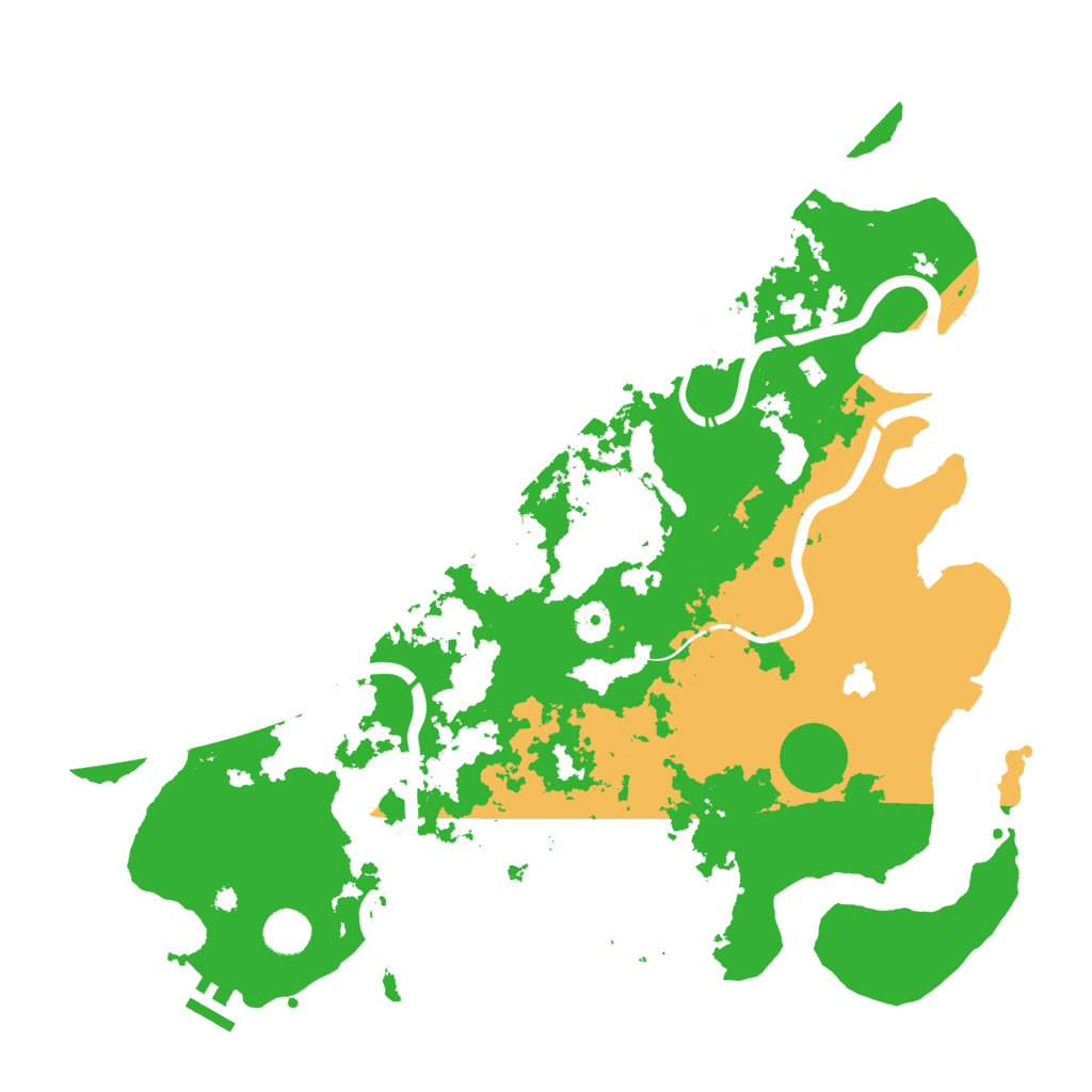 Biome Rust Map: Procedural Map, Size: 4250, Seed: 2425934