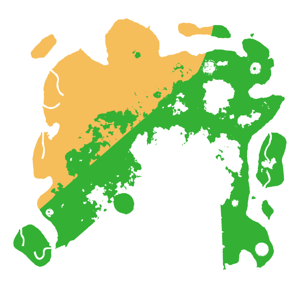 Biome Rust Map: Procedural Map, Size: 4000, Seed: 63284862