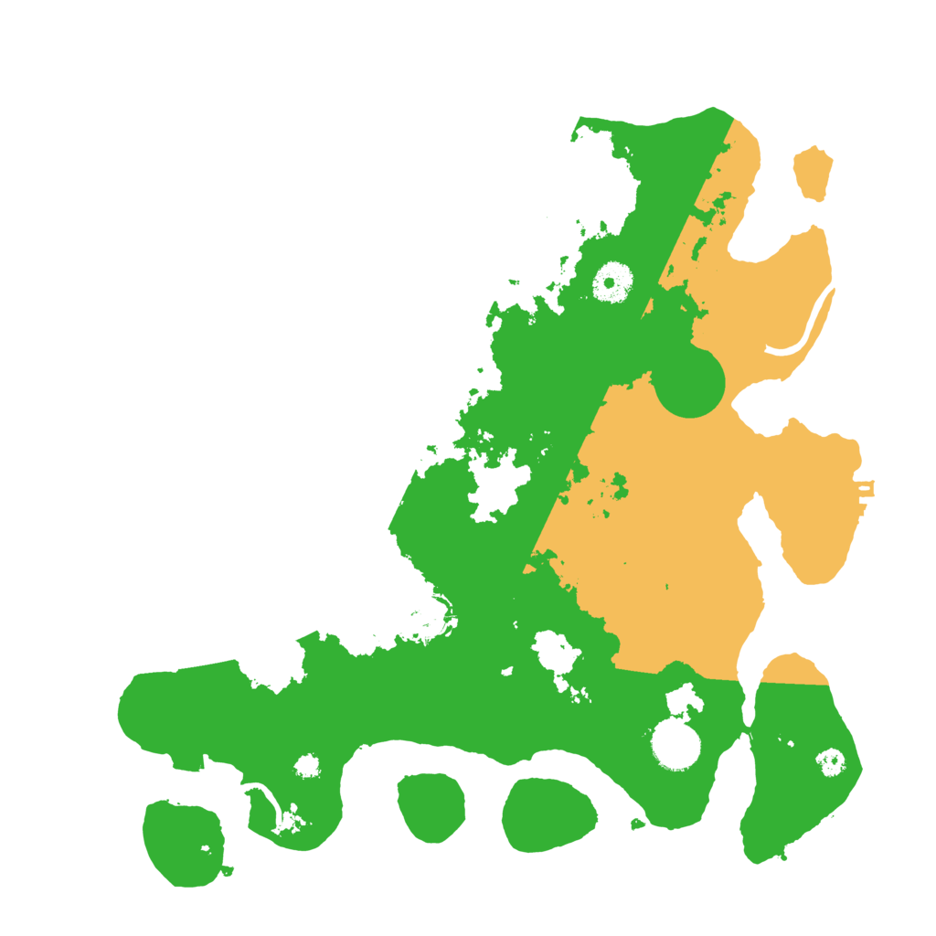 Biome Rust Map: Procedural Map, Size: 3500, Seed: 1112637060