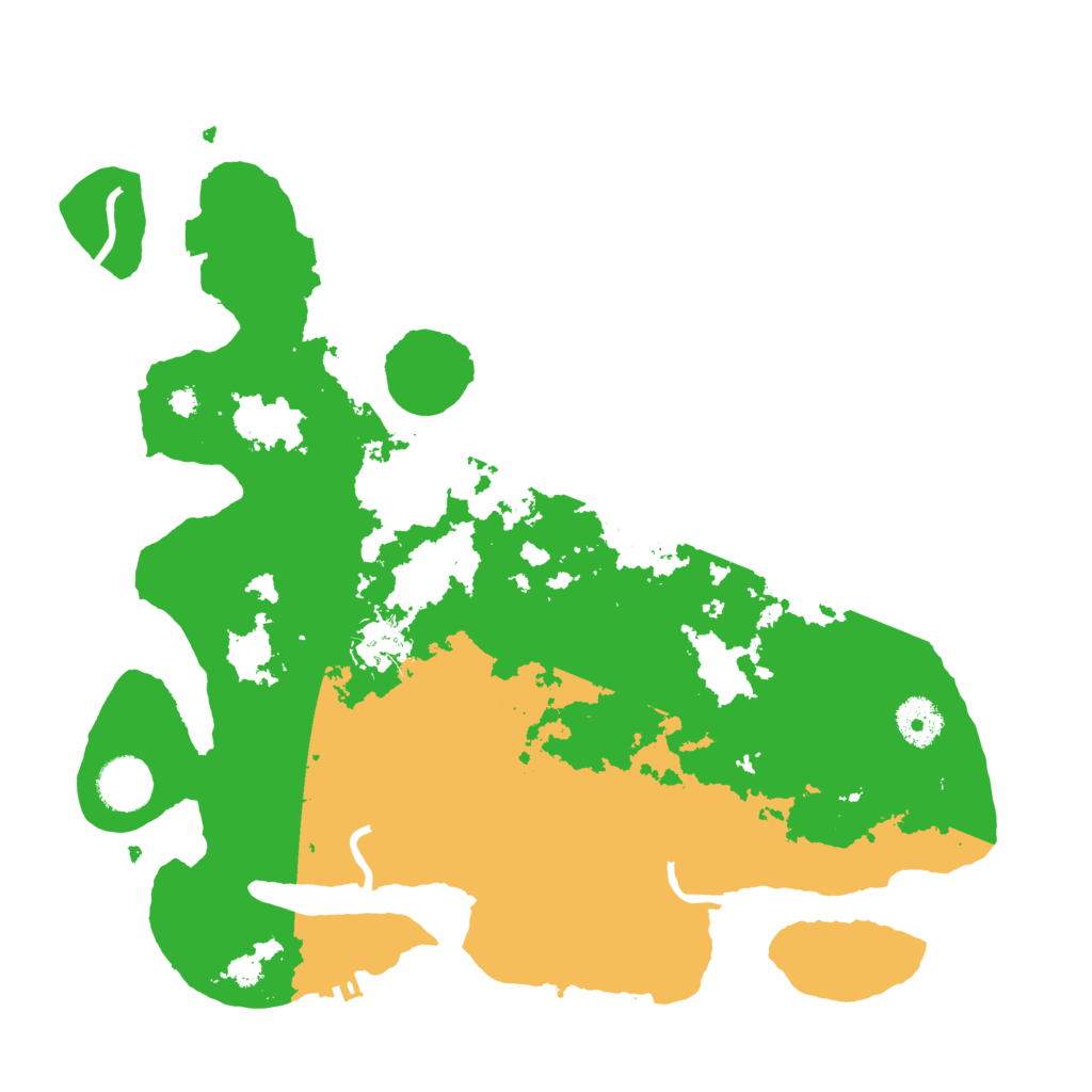 Biome Rust Map: Procedural Map, Size: 3500, Seed: 17382680