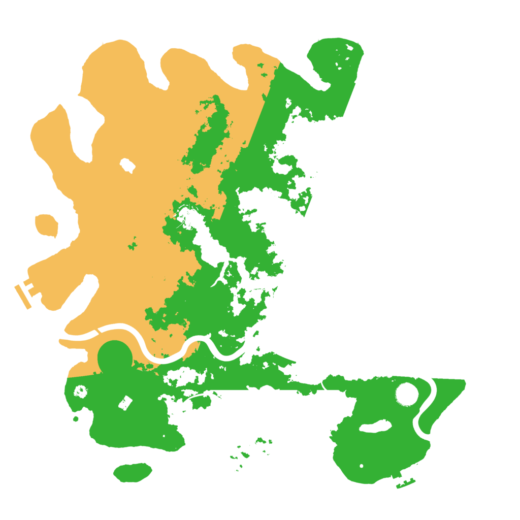 Biome Rust Map: Procedural Map, Size: 4000, Seed: 83924629