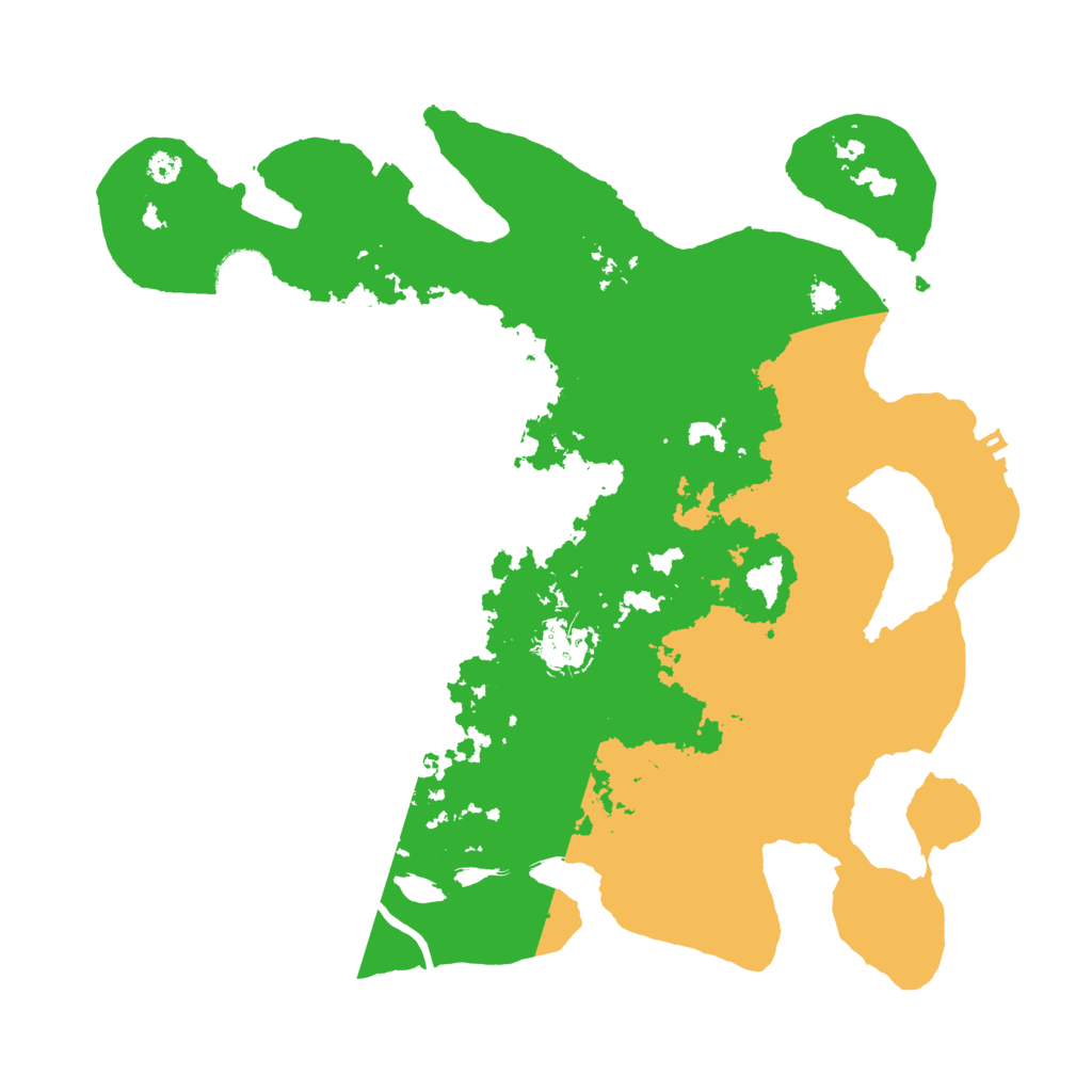 Biome Rust Map: Procedural Map, Size: 3450, Seed: 2448320