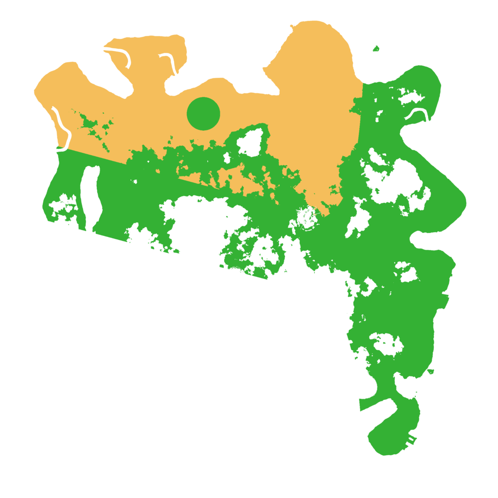 Biome Rust Map: Procedural Map, Size: 3950, Seed: 89446782