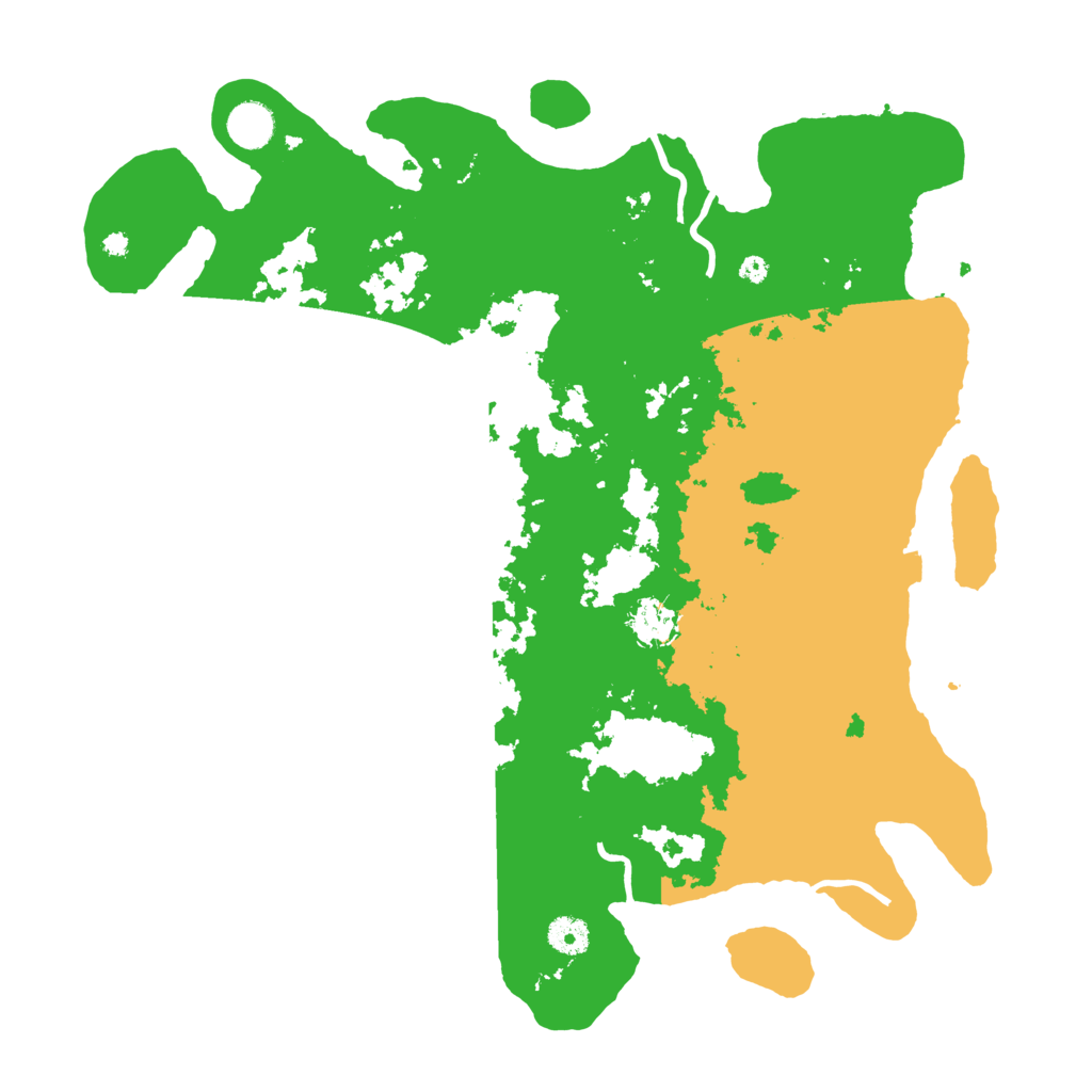 Biome Rust Map: Procedural Map, Size: 4100, Seed: 19376894