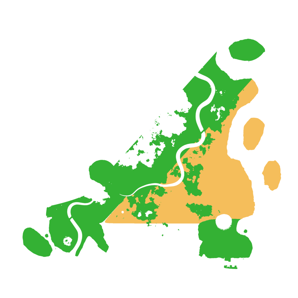 Biome Rust Map: Procedural Map, Size: 3400, Seed: 41396841