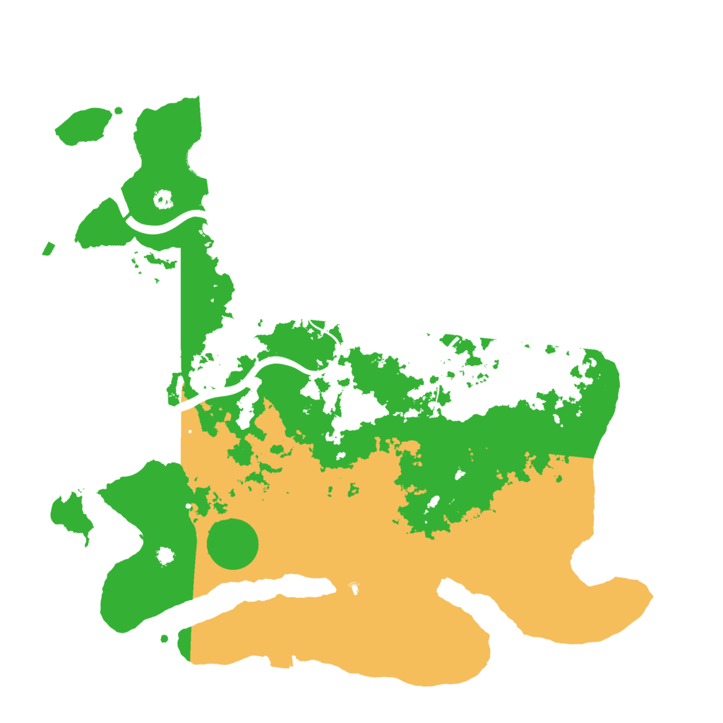 Biome Rust Map: Procedural Map, Size: 3750, Seed: 49471005