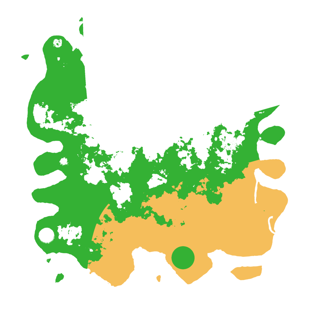 Biome Rust Map: Procedural Map, Size: 3600, Seed: 53473414