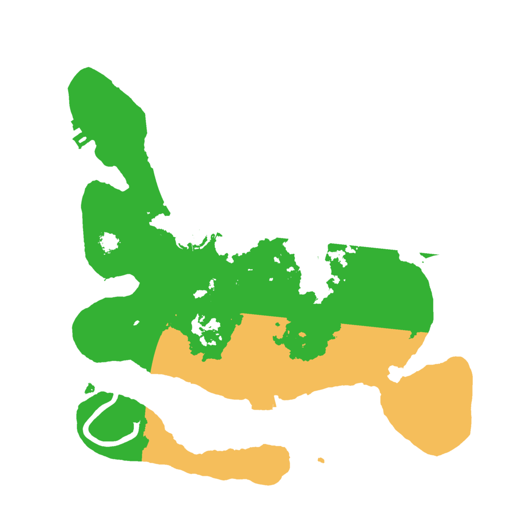 Biome Rust Map: Procedural Map, Size: 2500, Seed: 909465231