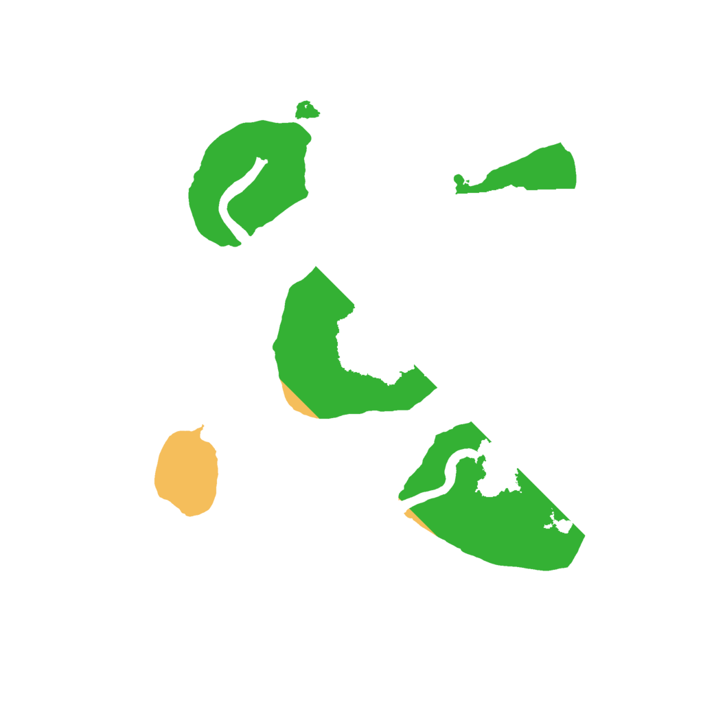 Biome Rust Map: Procedural Map, Size: 1600, Seed: 1453511446