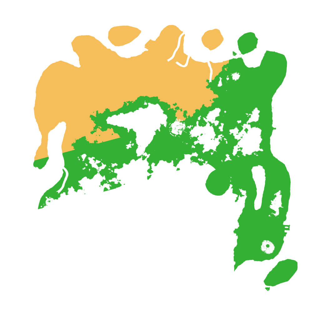 Biome Rust Map: Procedural Map, Size: 3650, Seed: 76134373