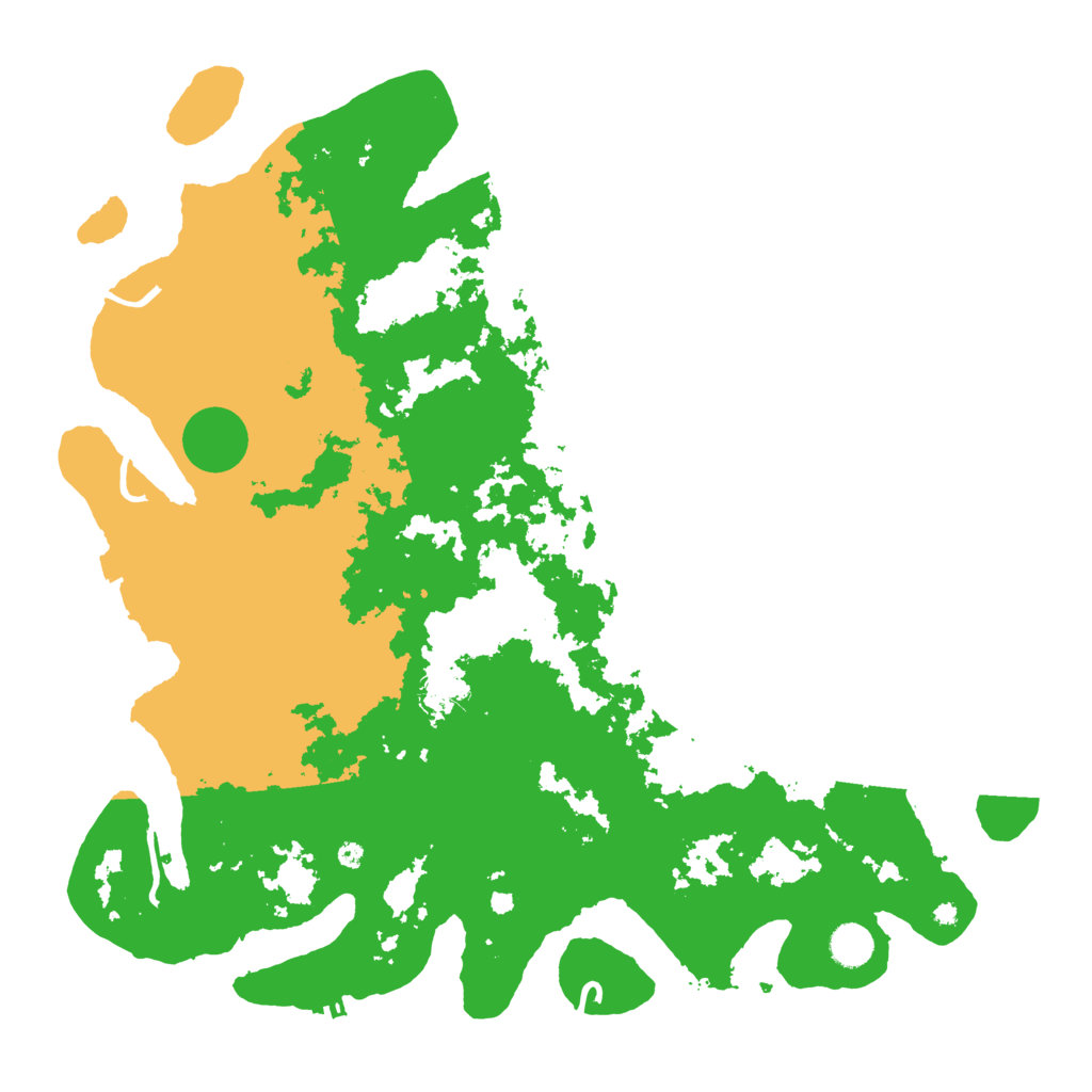 Biome Rust Map: Procedural Map, Size: 4400, Seed: 50755309