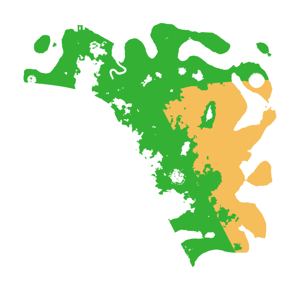 Biome Rust Map: Procedural Map, Size: 3550, Seed: 5403181