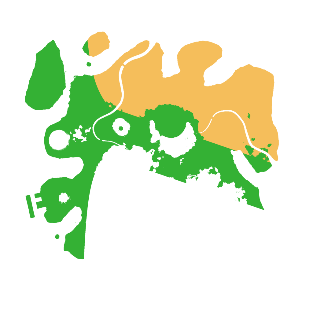 Biome Rust Map: Procedural Map, Size: 2750, Seed: 744276118