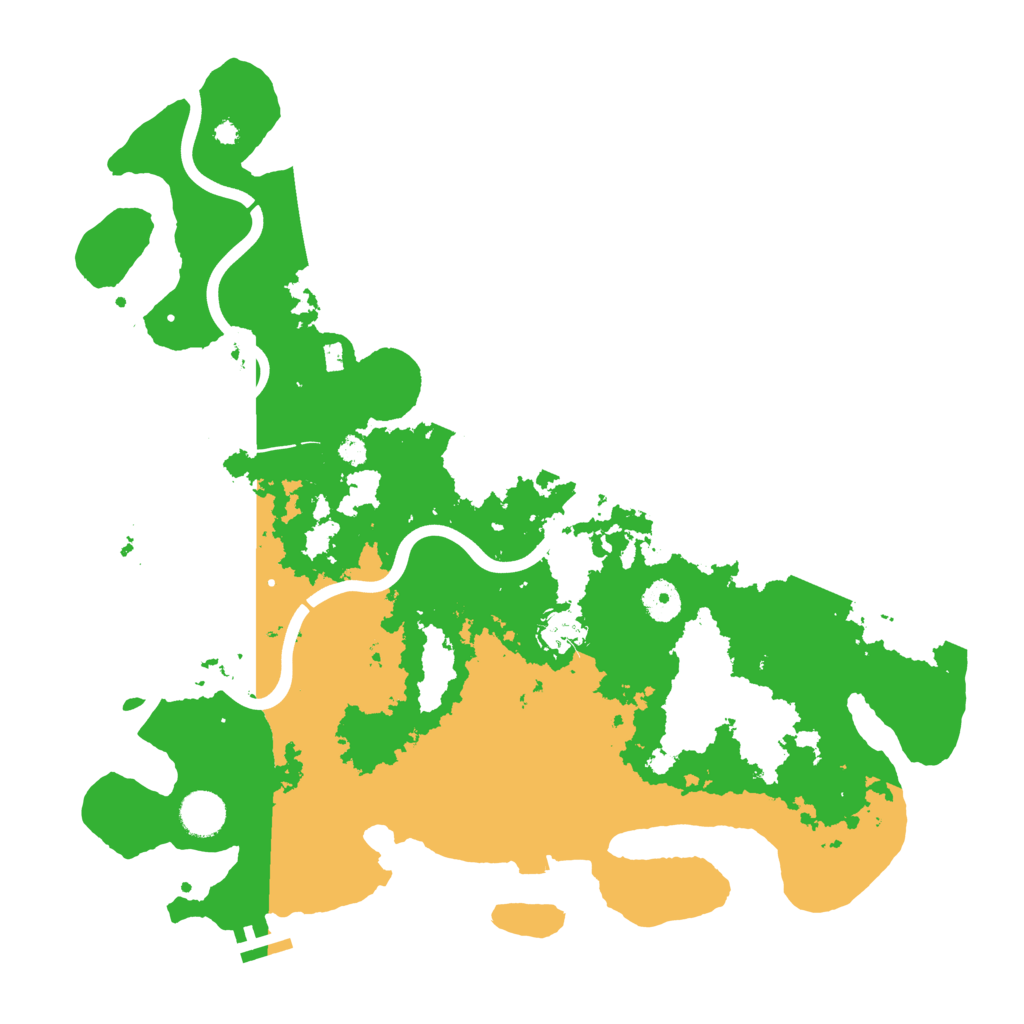 Biome Rust Map: Procedural Map, Size: 3950, Seed: 43945870
