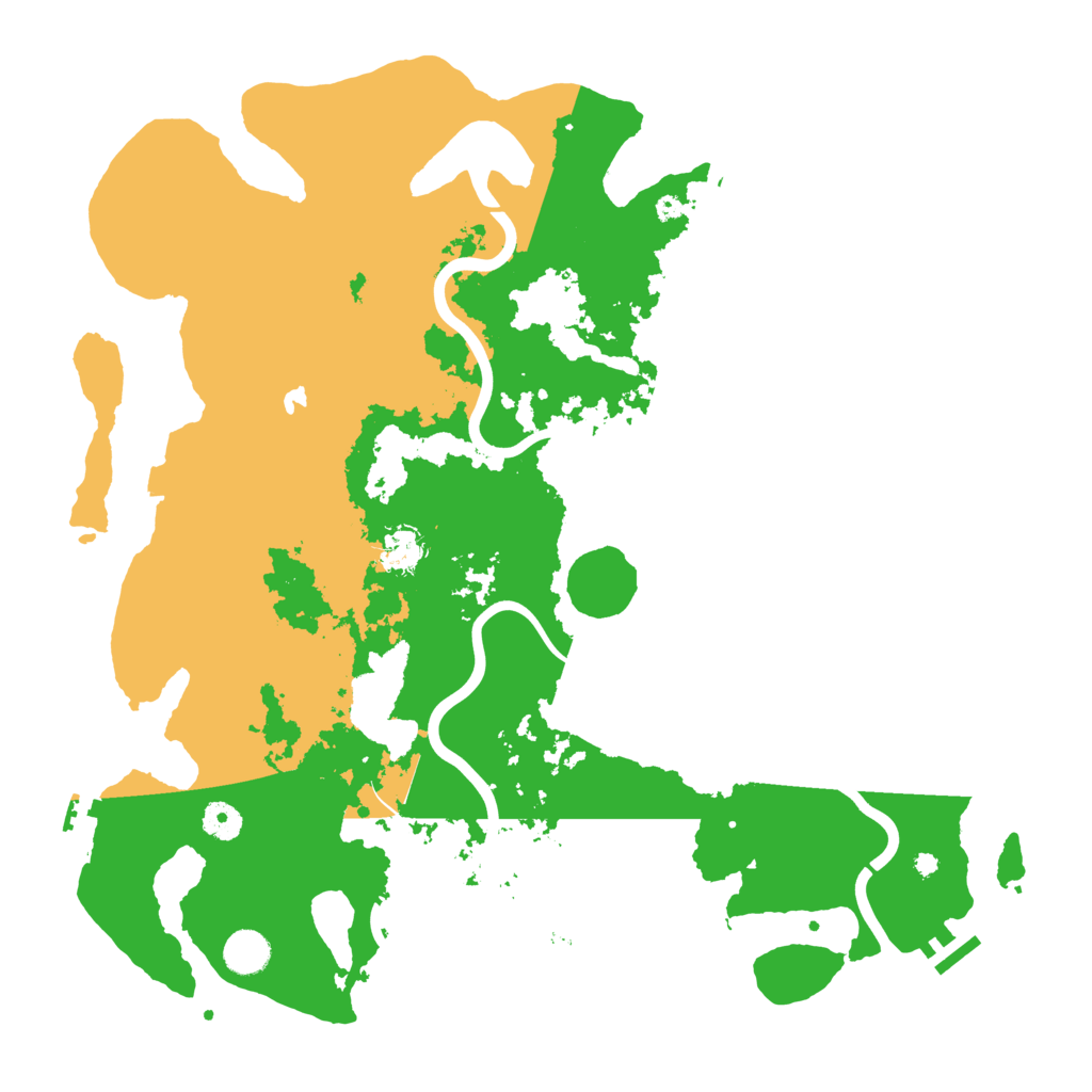 Biome Rust Map: Procedural Map, Size: 4250, Seed: 43373949